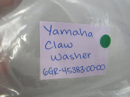 NEW OEM 6GR-45383-00-00 Yamaha Claw Washer 0810