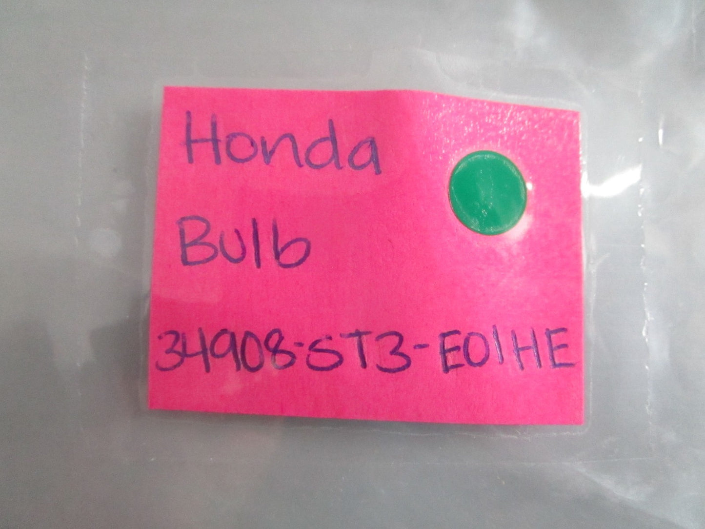 NEW OEM (LOT OF 2) 34908-ST3-E01HE Honda Bulb 0820