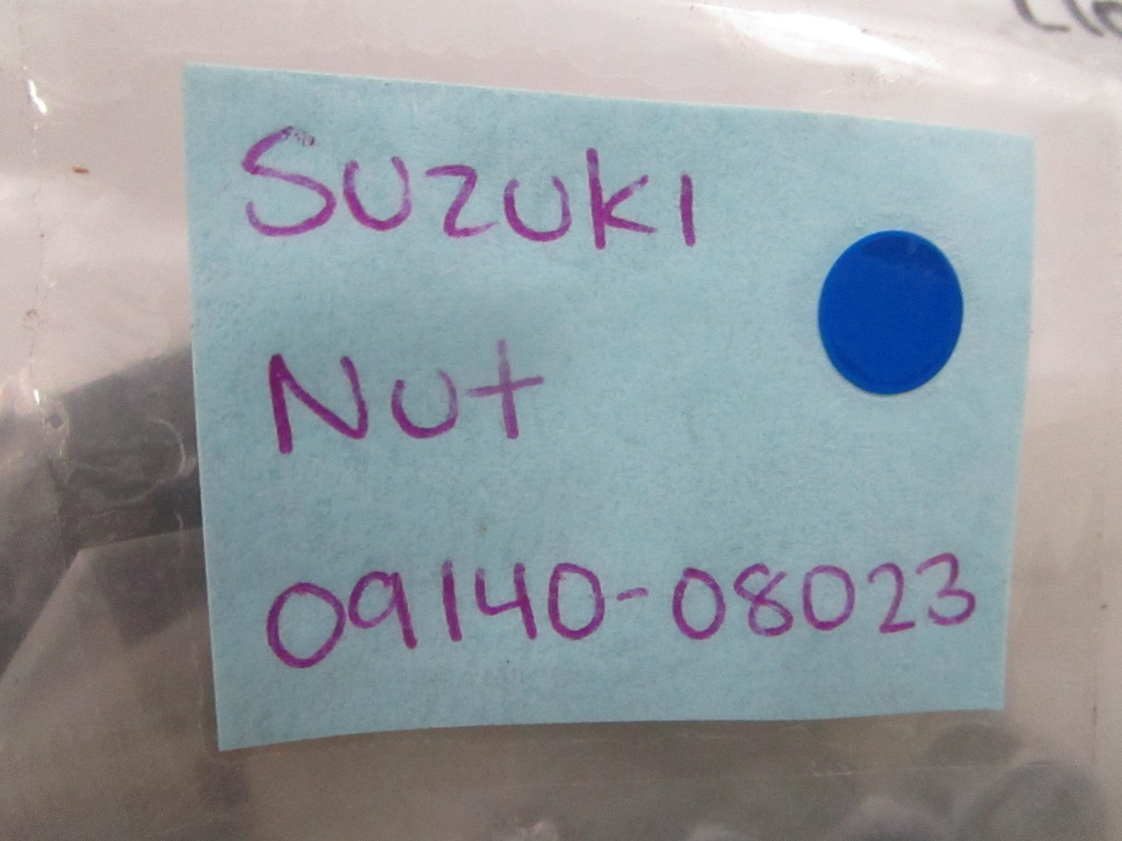 *NEW OEM* (LOT OF 10) 0810 Suzuki Nut 09140-08023