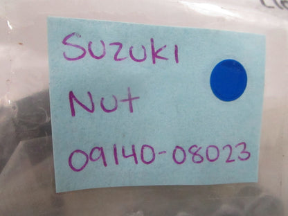 *NEW OEM* (LOT OF 10) 0810 Suzuki Nut 09140-08023
