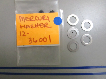 *NEW OEM* (LOT OF 5) 0810 Mercury Quicksilver Washer 12-36001