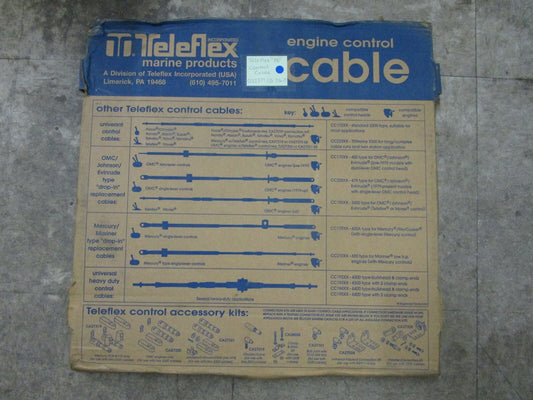 *NEW* 0820 Teleflex 18' Control Cable 032377-03-216.0