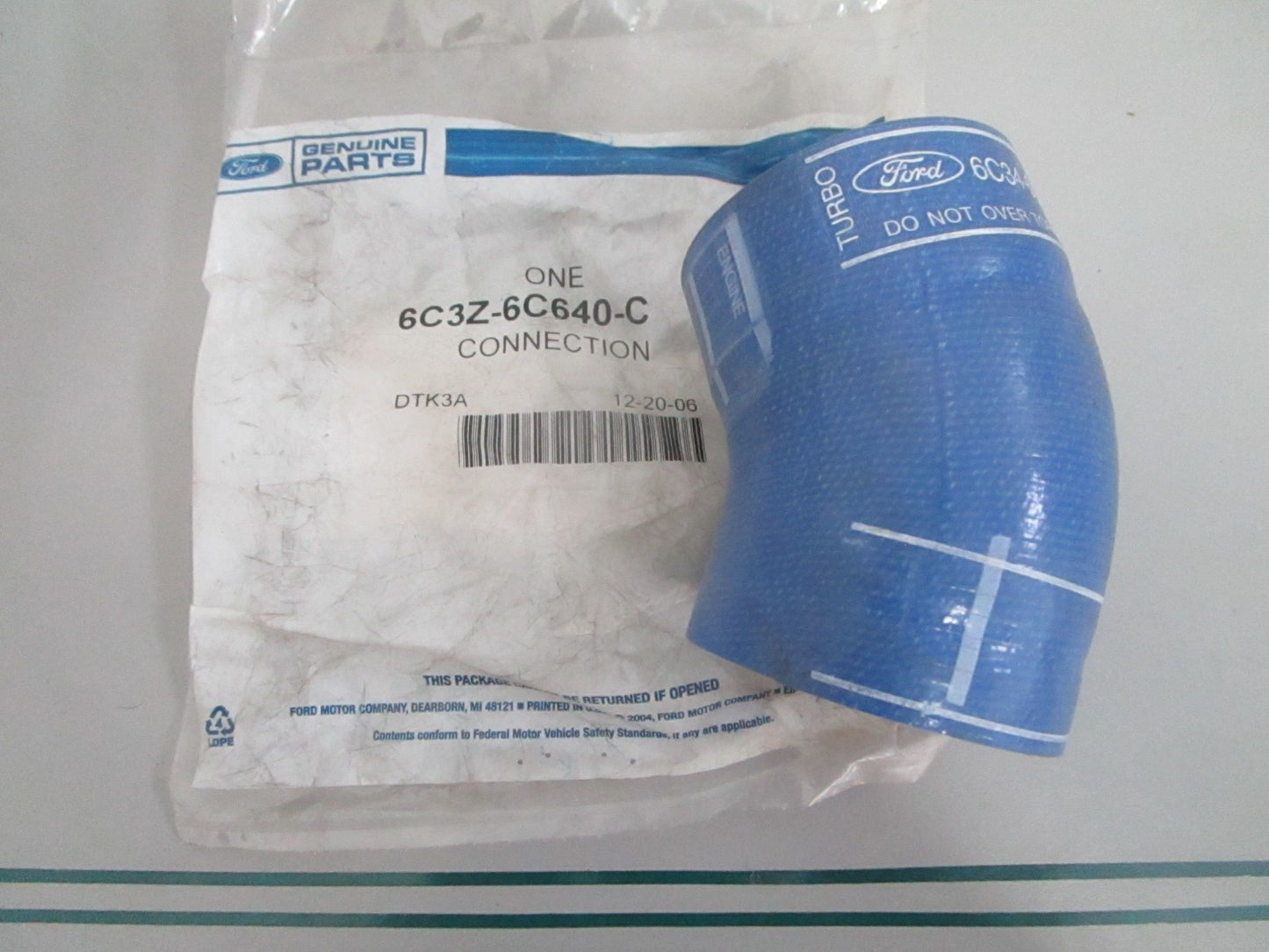 Ford 6C3Z-6C640-C Intercooler Hose Boot 6.0L Power Stroke F250 F350 NEW OEM 0820