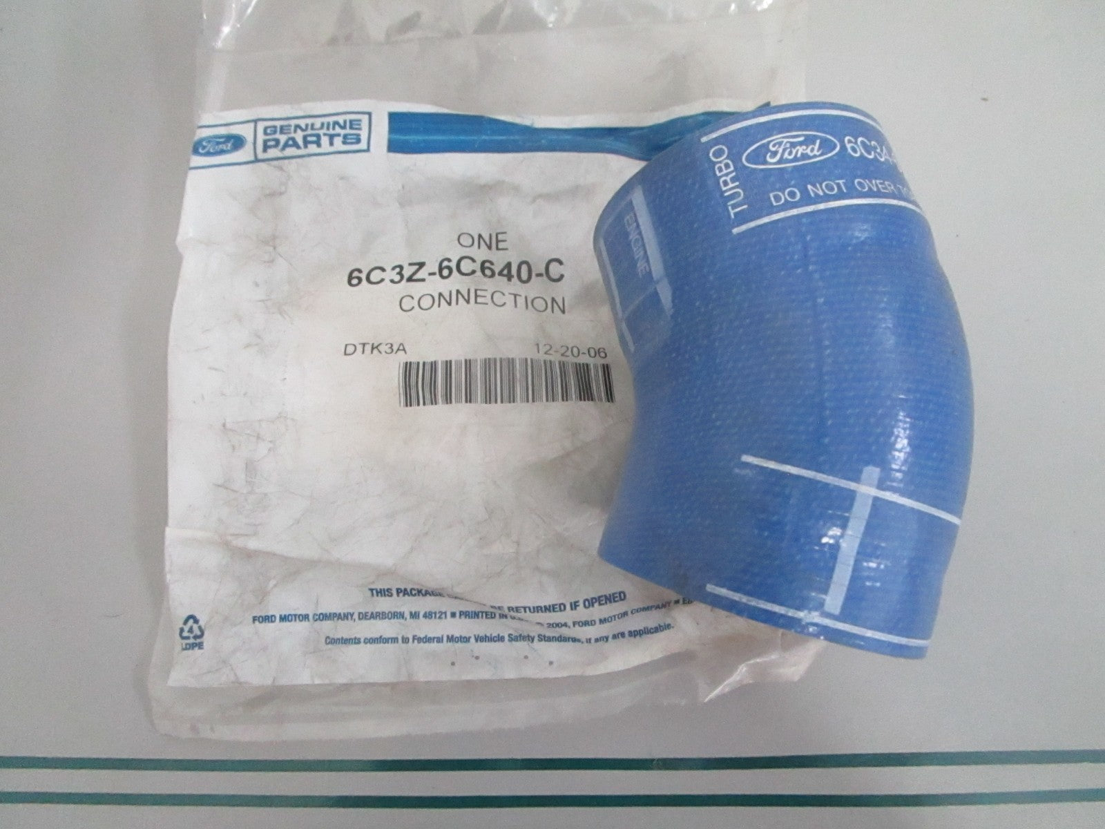 Ford 6C3Z-6C640-C Intercooler Hose Boot 6.0L Power Stroke F250 F350 NEW OEM 0820