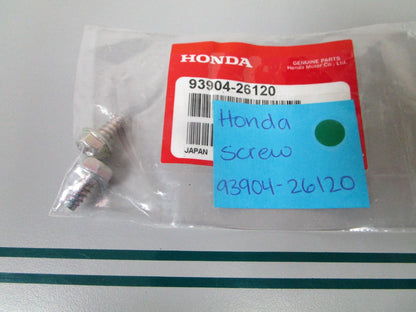NEW OEM (LOT OF 2) 93904-26120 Honda Screw 0810