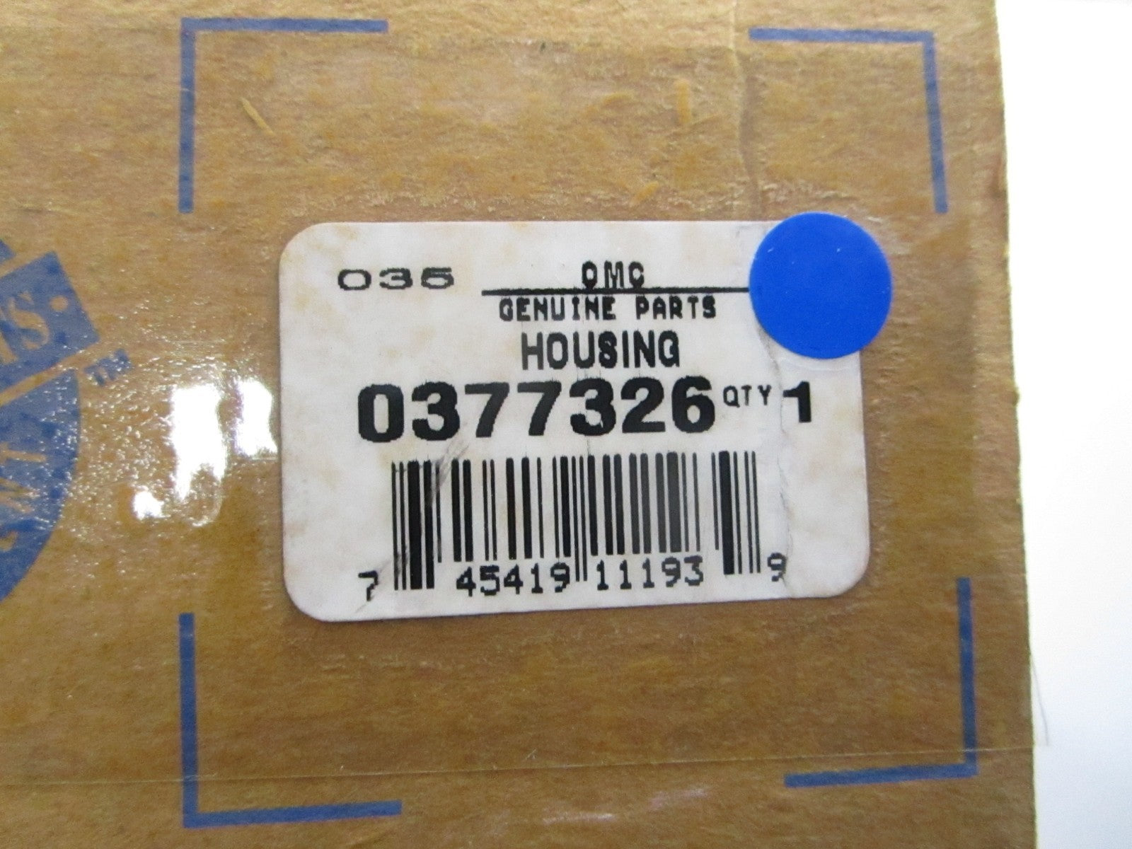 *NEW OEM* 0810 OMC Johnson Evinrude Housing 377326 0377326
