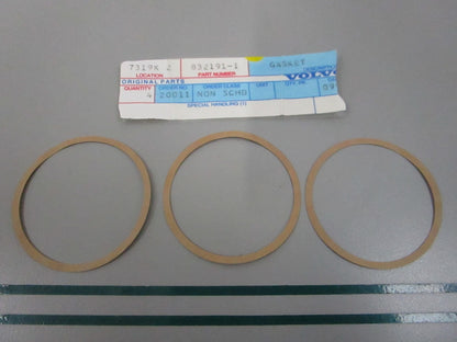 NEW OEM (LOT OF 3) 832191 Volvo Penta Gasket 0810