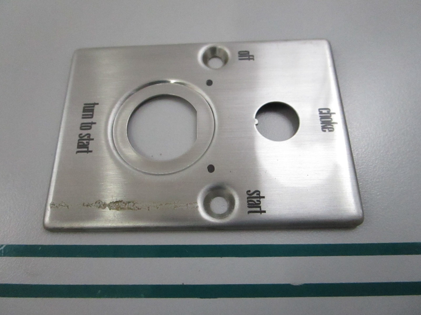 NEW OEM 312080 0312080 OMC Johnson Evinrude Switch Plate 0810