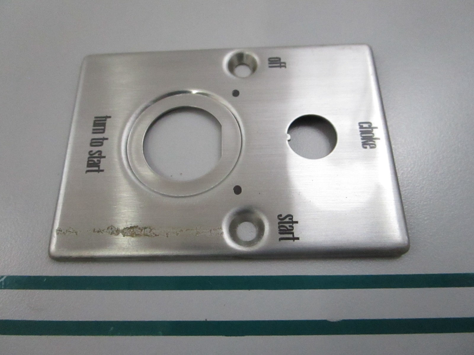NEW OEM 312080 0312080 OMC Johnson Evinrude Switch Plate 0810