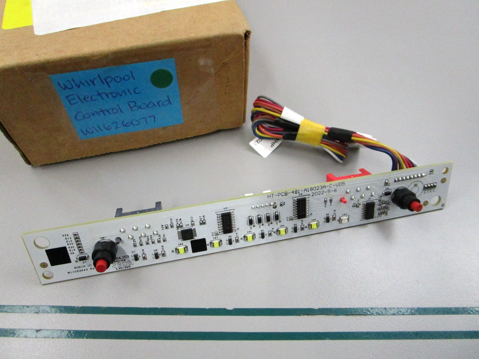 NEW OEM W11626077 Whirlpool Electronic Control Board 0810