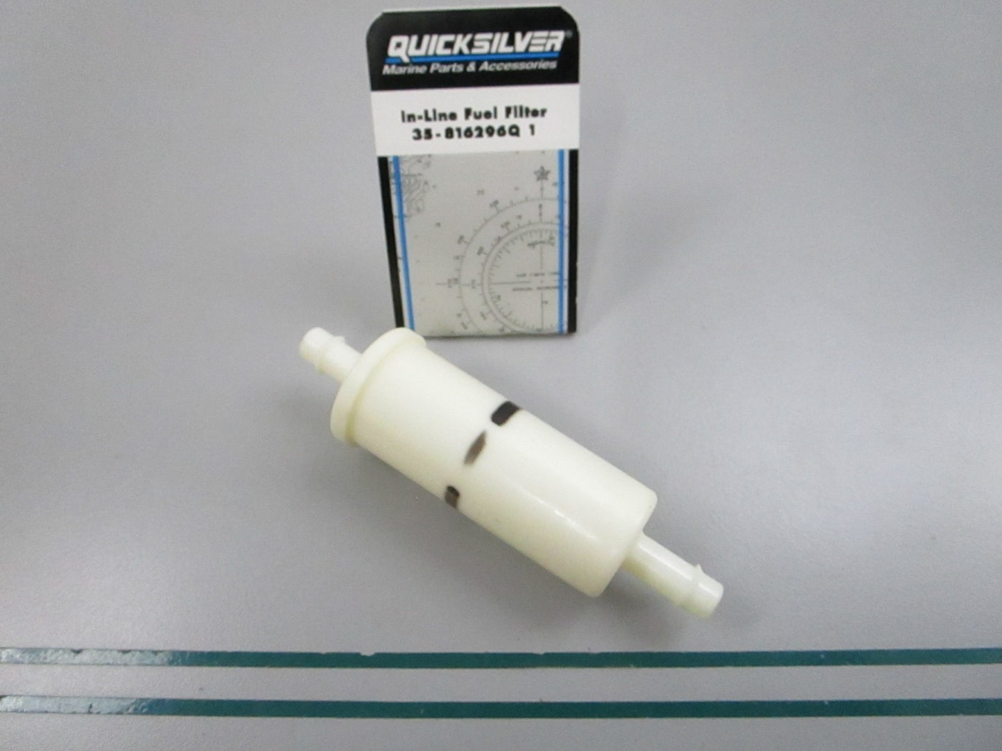 NEW OEM 35-816296Q1 Mercury Quicksilver In-Line Fuel Filter 0810