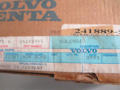 NEW OEM 241889 Volvo Penta Solenoid 0820