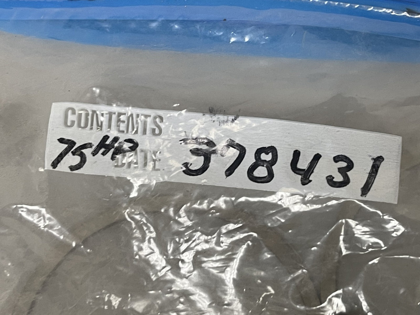 *NEW OEM* 0670 (LOT OF 4) OMC Johnson Evinrude  Ring Set 378431