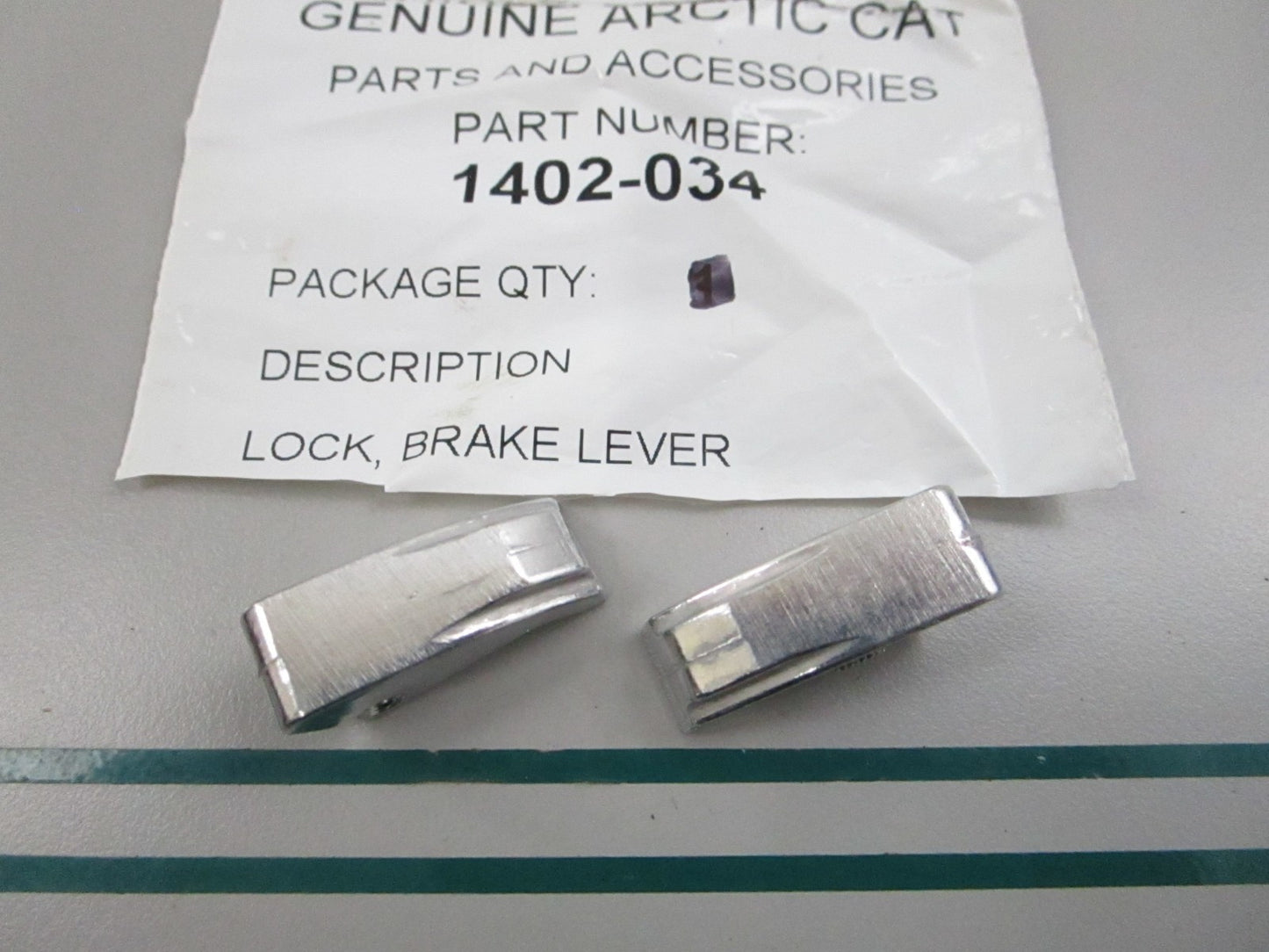 NEW OEM (LOT OF 2) 1402-034 Arctic Cat Brake Lever Lock 0810