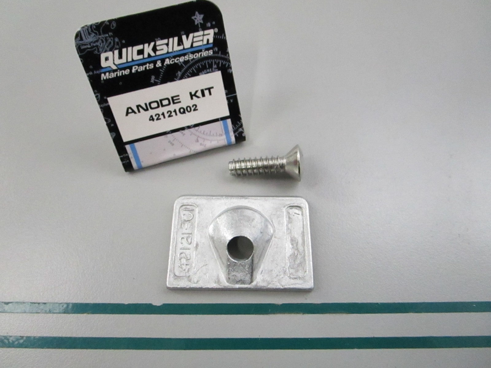NEW OEM 42121Q02 Mercury Quicksilver Anode Kit 0810