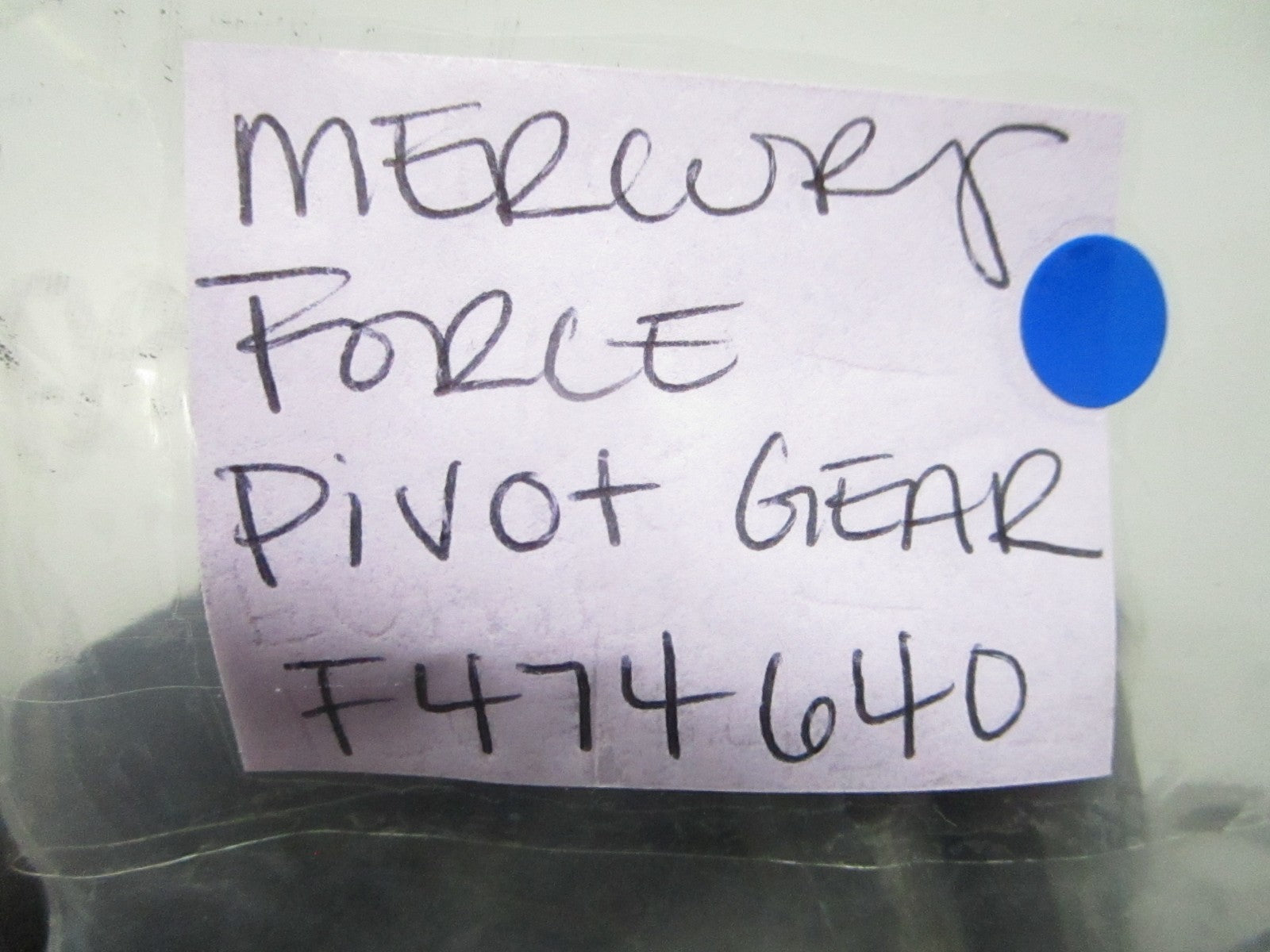*NEW OEM* (LOT OF 2) 0720 Mercury Force Pivot Gear F474640