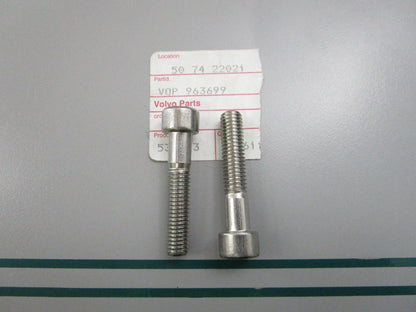 NEW OEM (LOT OF 2) 963699 Volvo Penta Screw 0810