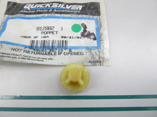 NEW OEM 812882 1 Mercury Quicksilver Poppet 0810