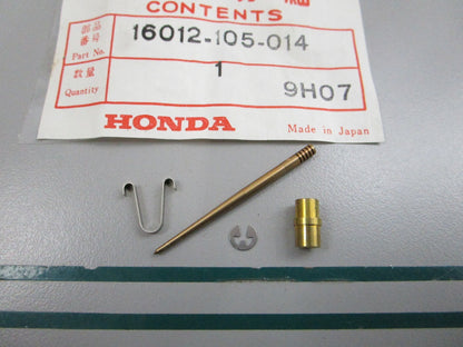 NEW OEM 16012-105-014 Honda Carburetor Jet Needle Set 0810