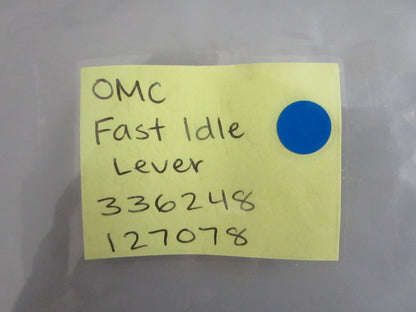 *NEW OEM* 0820 OMC Johnson Evinrude Fast Idle Lever 336248 127078