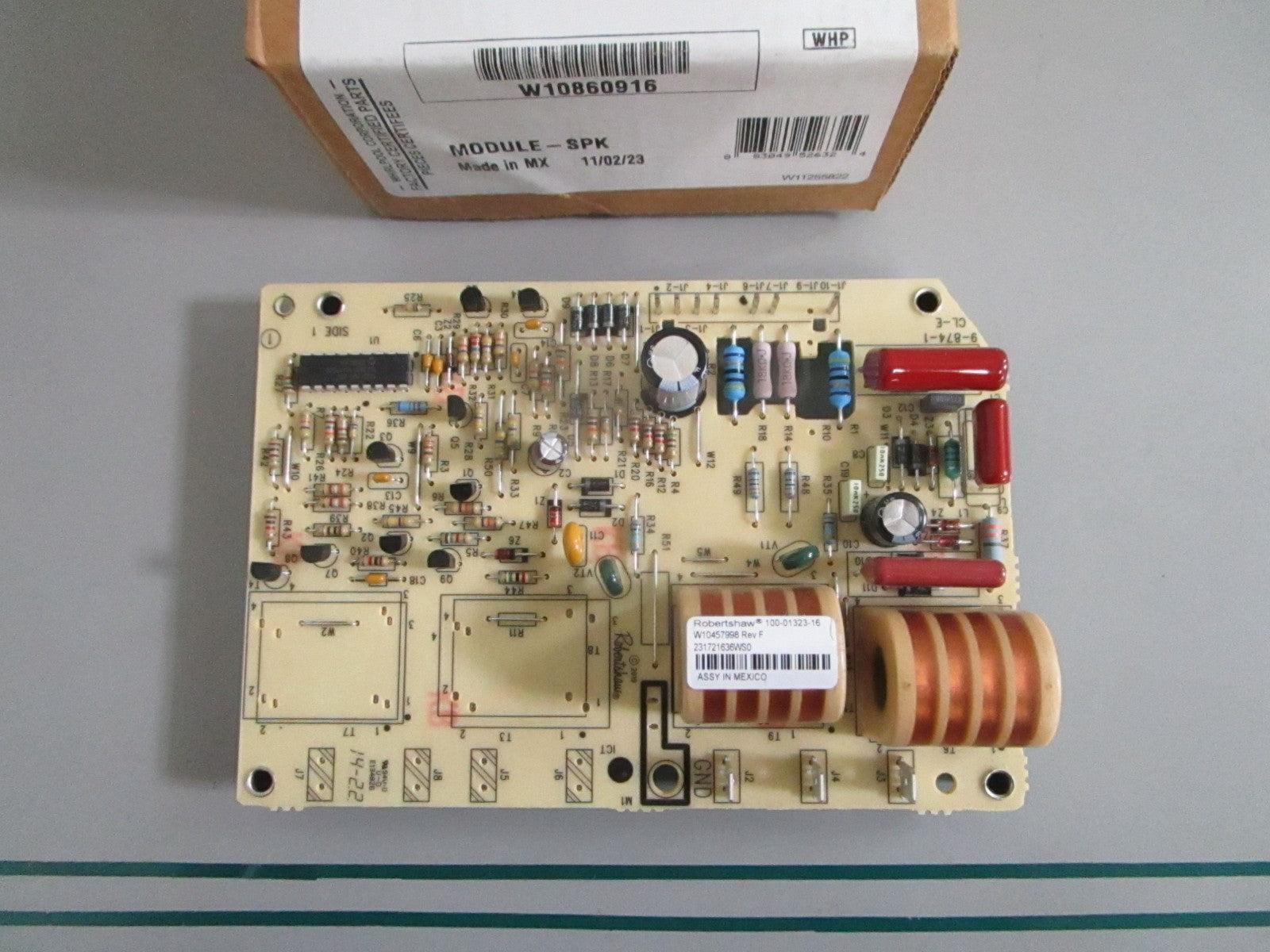 NEW OEM W10860916 Whirlpool Range Spark Module 0820