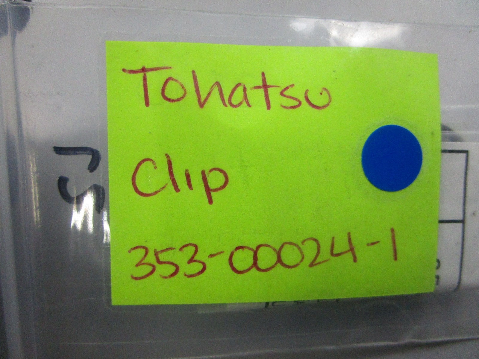 NEW OEM (LOT OF 2) 353-00024-1 353000241 Tohatsu Clip 0810