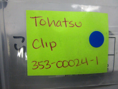 NEW OEM (LOT OF 2) 353-00024-1 353000241 Tohatsu Clip 0810
