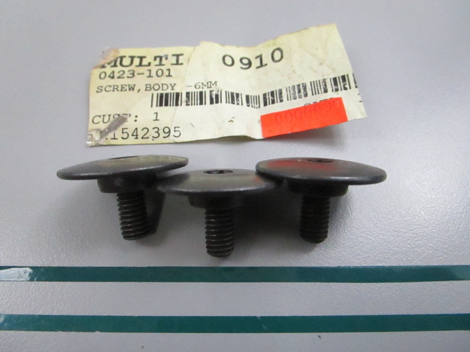 Arctic Cat NEW OEM Body Screw 6MM 0423-101 ATV NOS (LOT OF 3) 0810