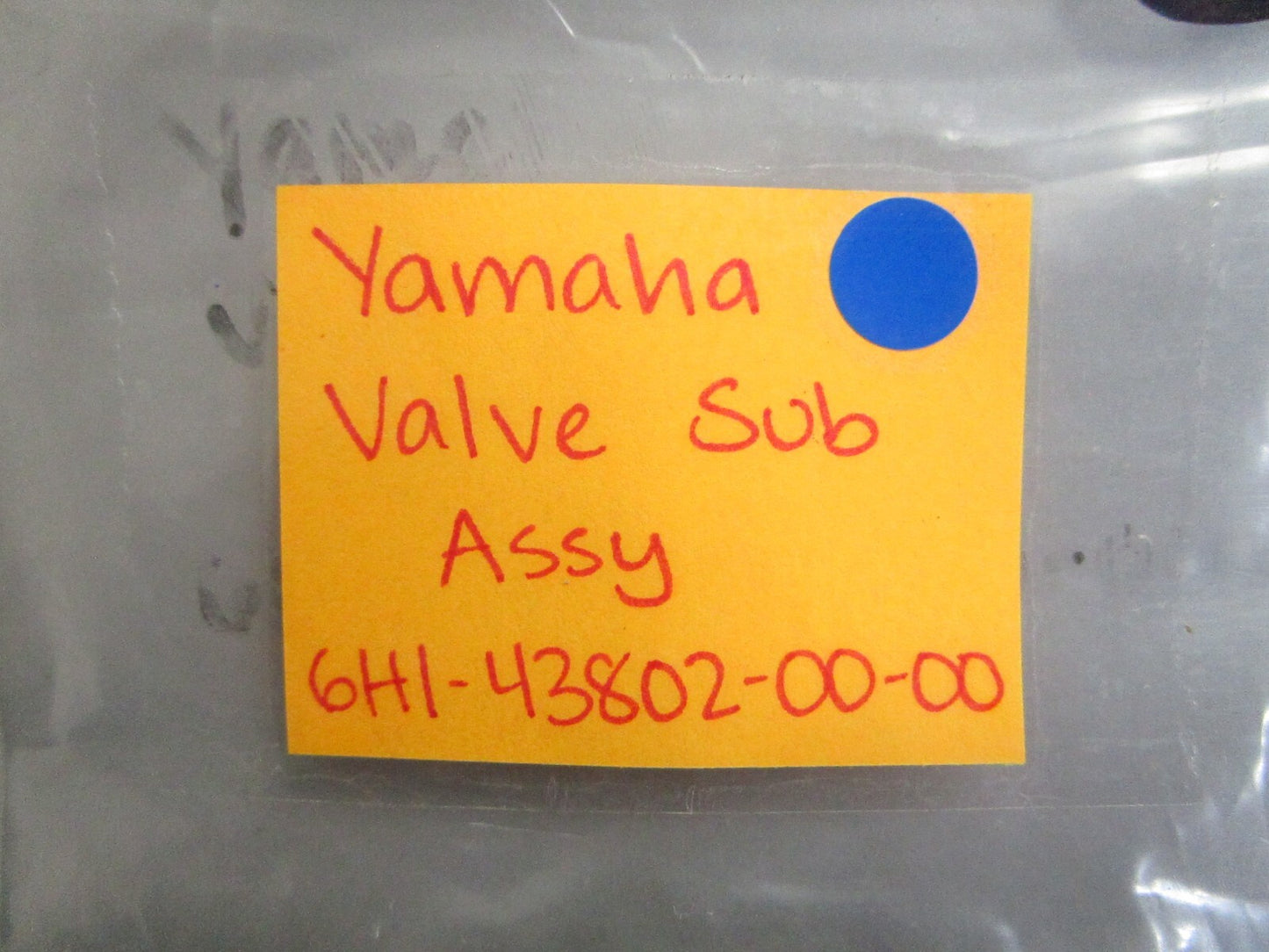 *NEW OEM* 0820 Yamaha Valve Sub Assy 6H1-43802-00-00