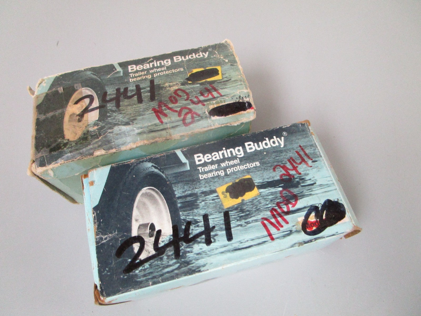 NEW OEM Model 2441 Bearing Buddy Trailer Wheel Bearing Protector Set 0720