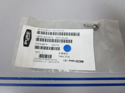 *NEW OEM* 0720 Polaris Float Valve 0451734