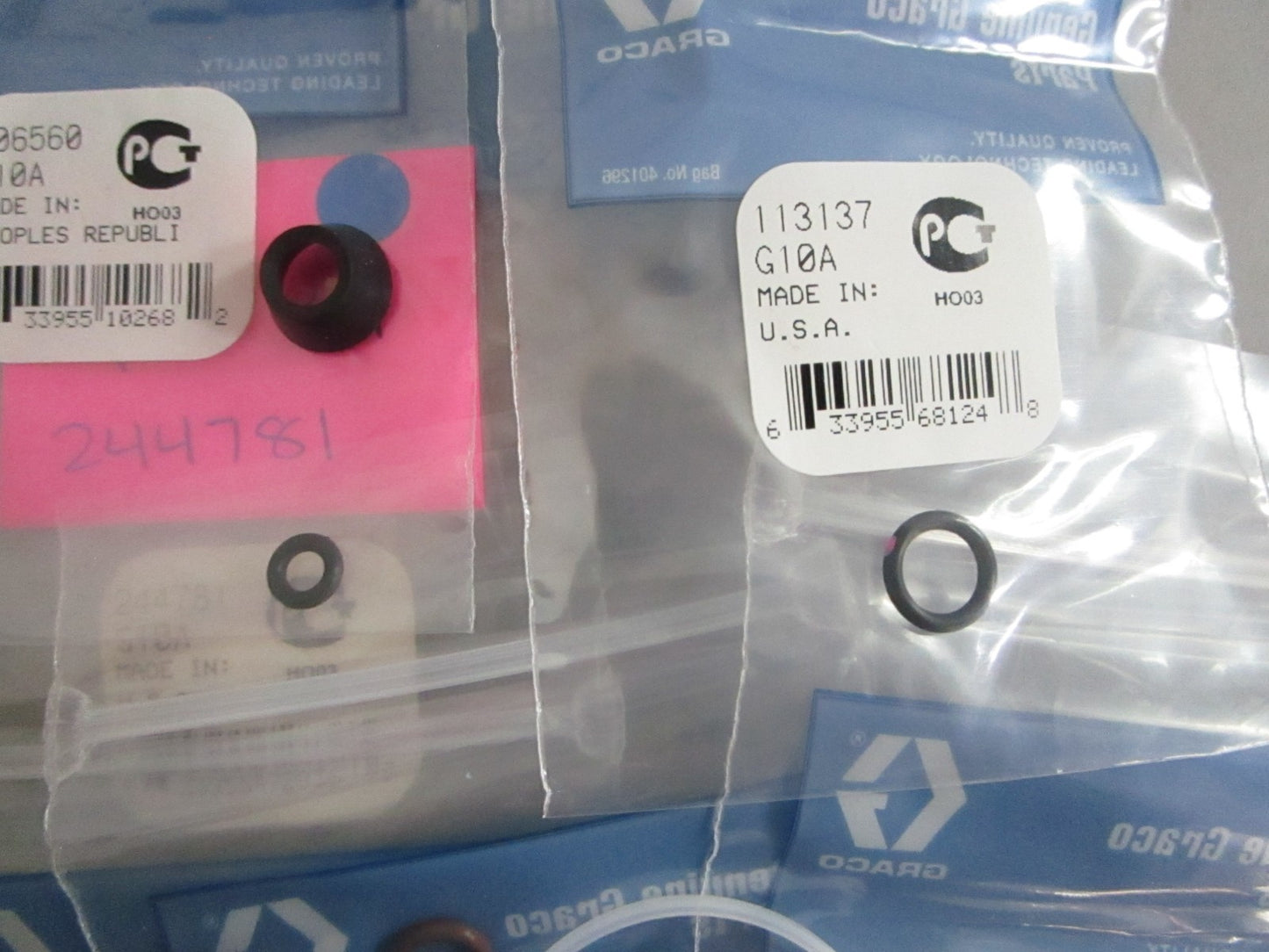NEW OEM 244781 Graco Repair Kit 0820