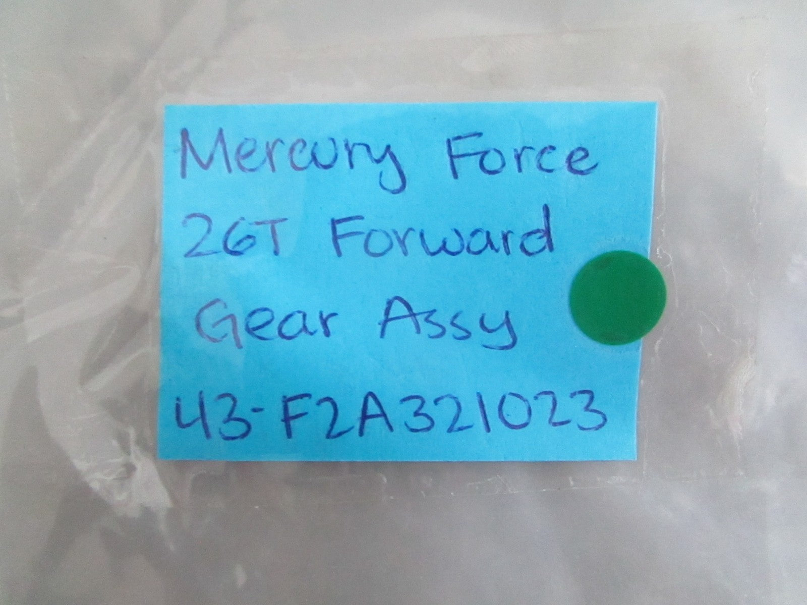 NEW OEM 43-F2A321023 Mercury Force 26T Forward Gear Assy 0820