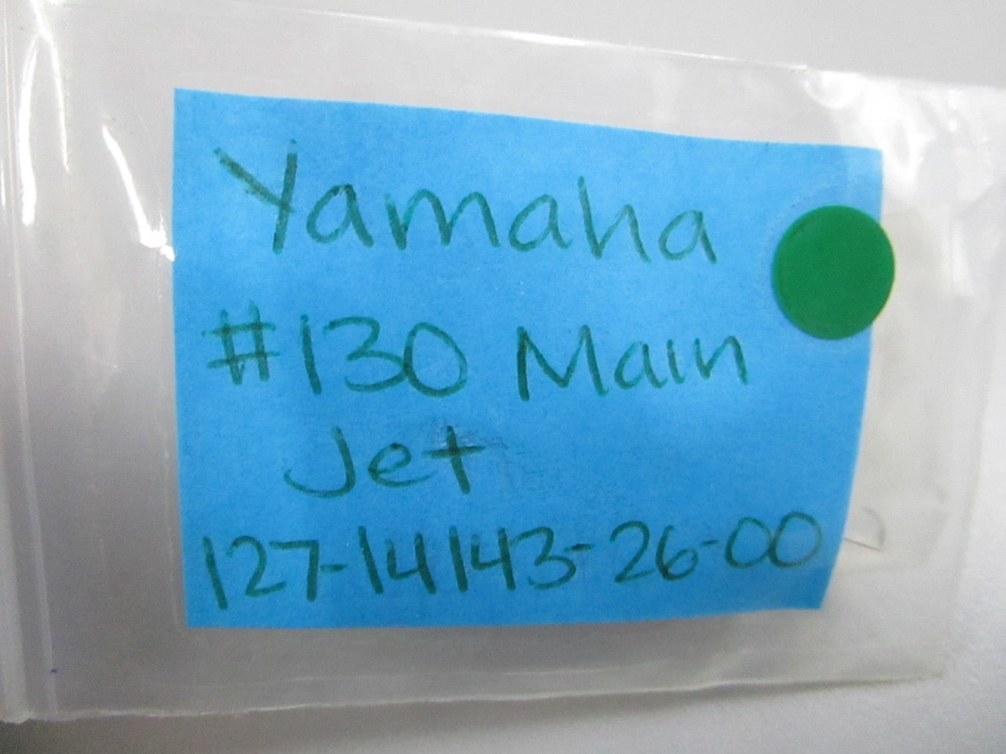 NEW OEM 127-14143-26-00 Yamaha #130 Main Jet 0810