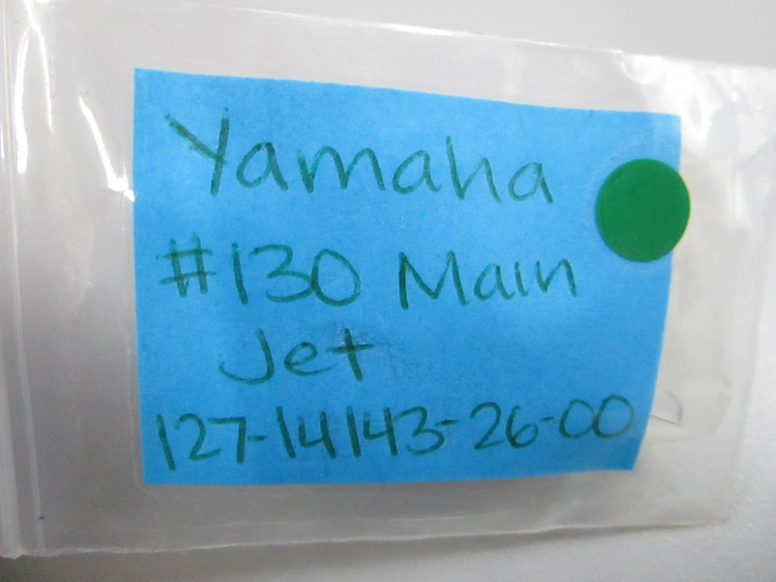 NEW OEM 127-14143-26-00 Yamaha #130 Main Jet 0810