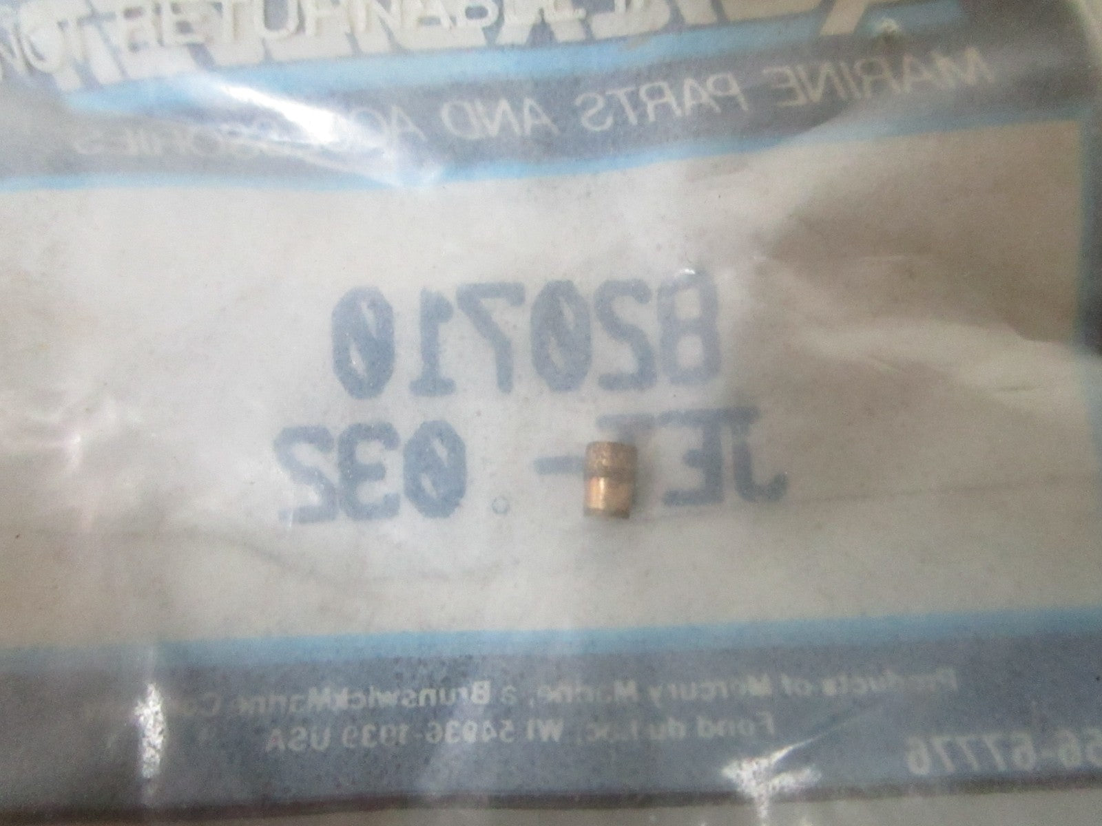 NEW OEM 820710 Mercury Quicksilver .032 Jet 0720