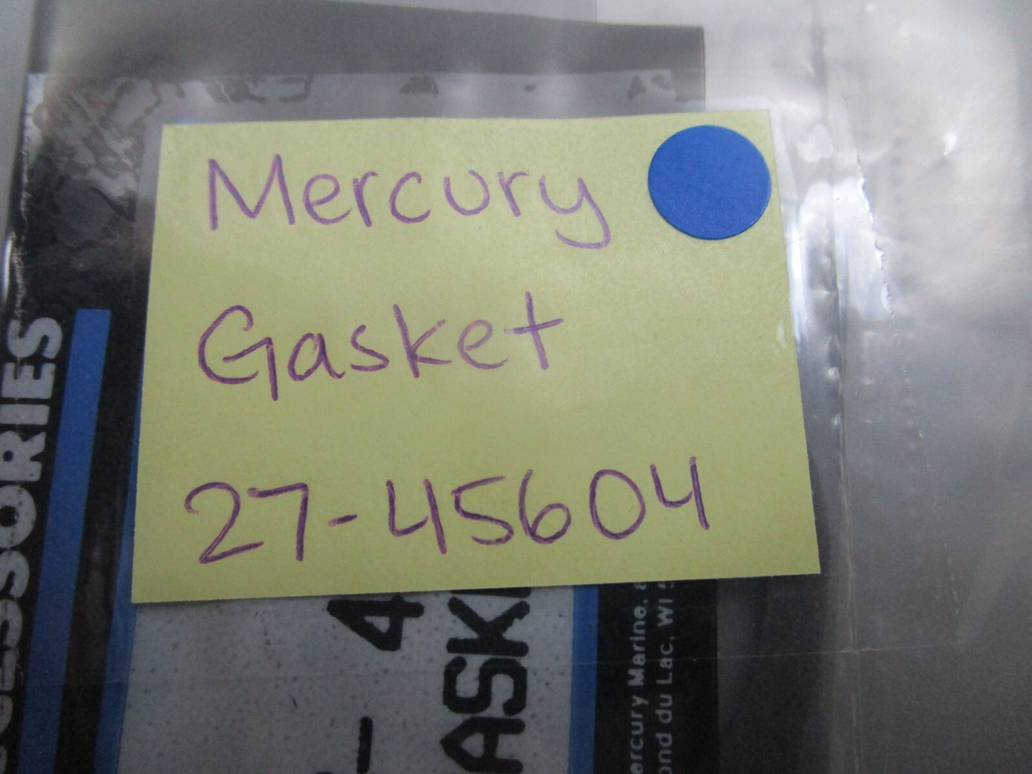 *NEW OEM* (LOT OF 2) 0810 Mercury Quicksilver Gasket 27-45604