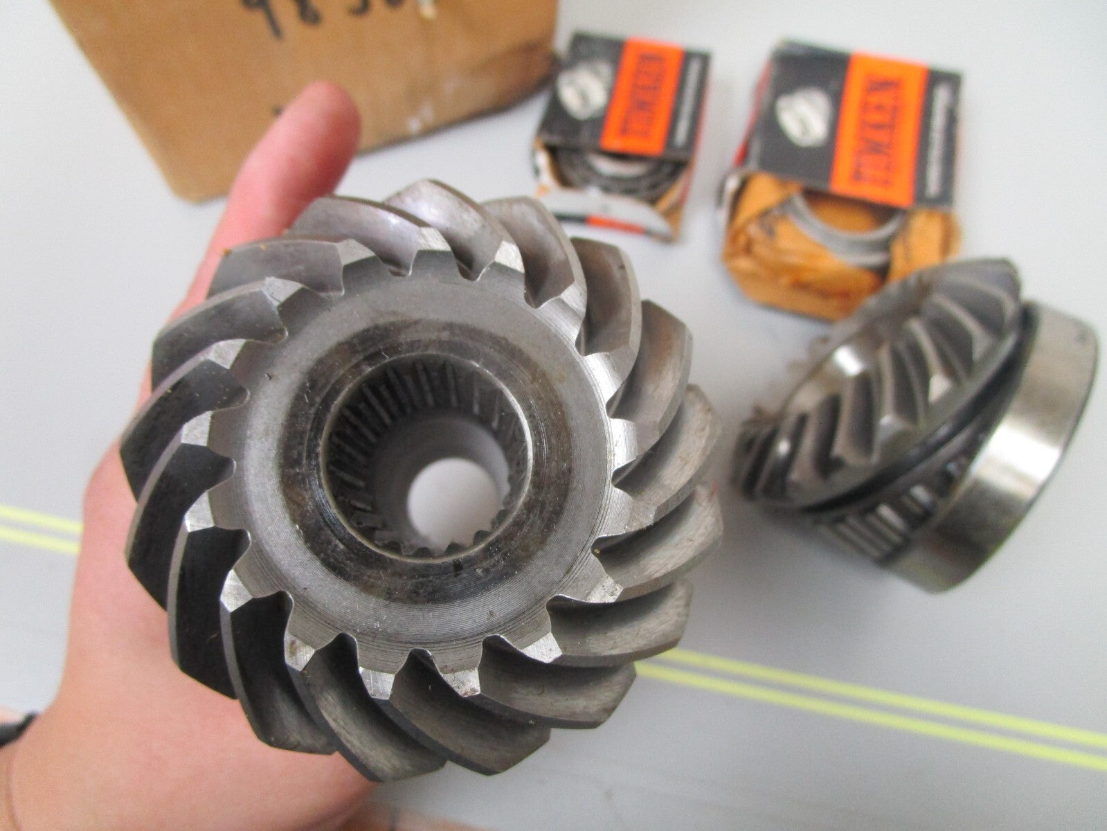 *NEW OEM* 0720 OMC Johnson Evinrude 21:17 Gear Set Assembly 983835 0983835