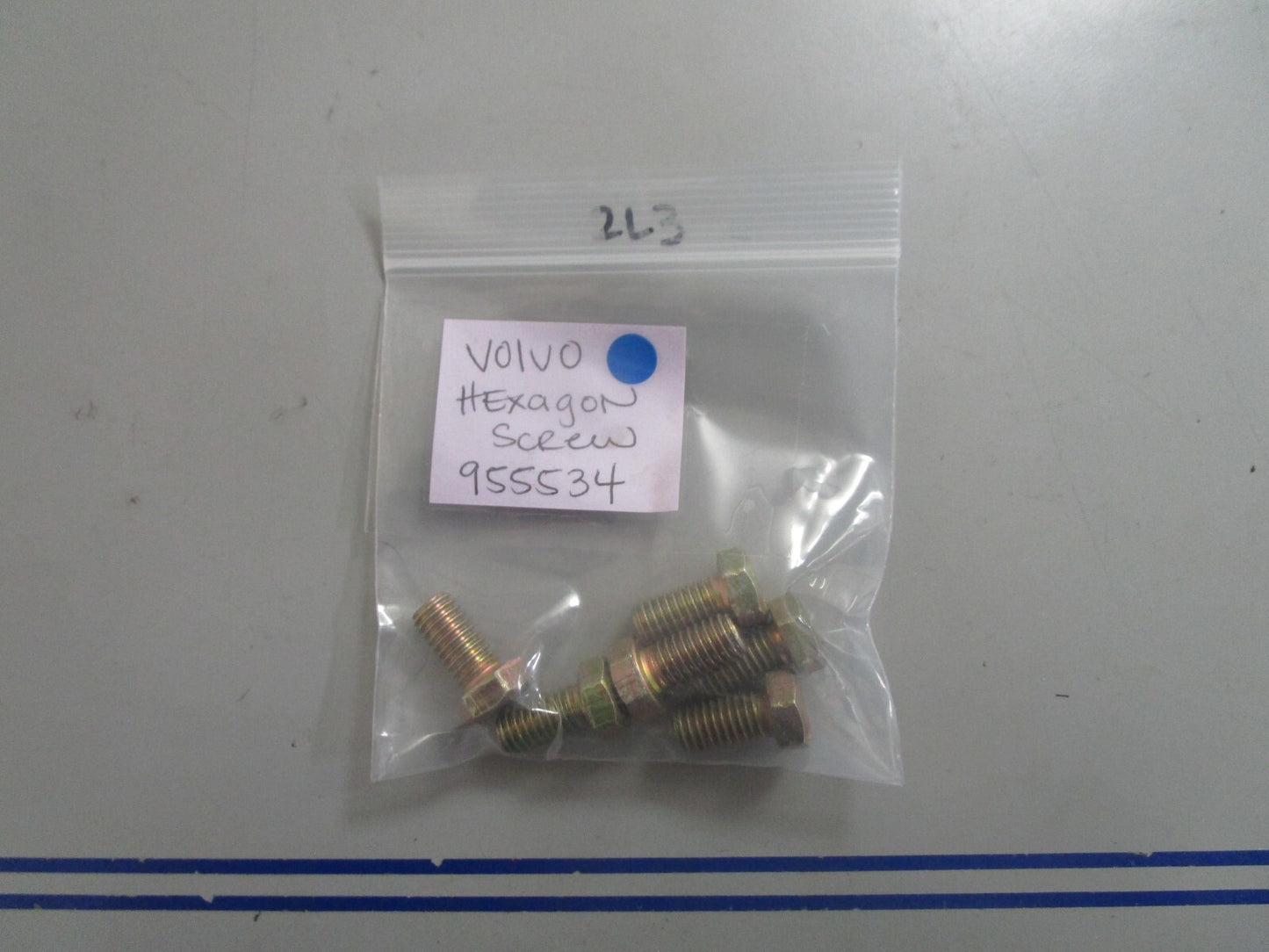 *NEW OEM* (LOT OF 3) 0810 Volvo Penta Hexagon Screw 955534