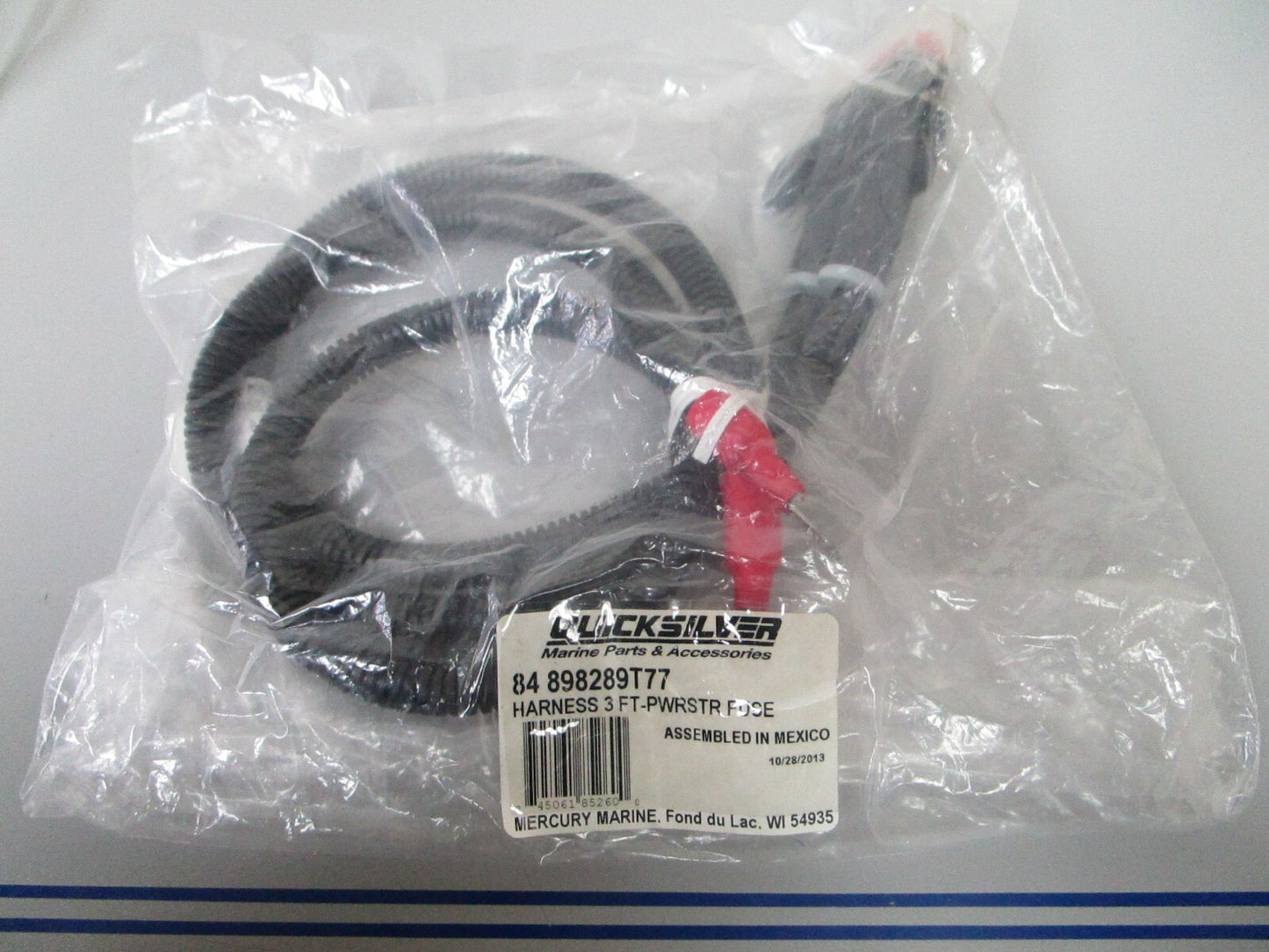*NEW OEM* 0810 Mercury Quicksilver 3FT Power Harness 84-898289T77