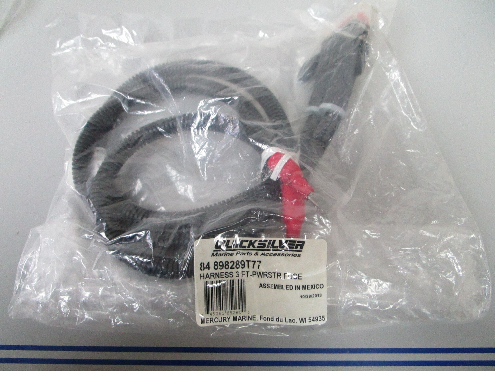 *NEW OEM* 0810 Mercury Quicksilver 3FT Power Harness 84-898289T77
