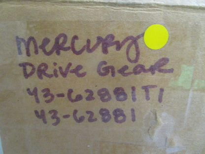 *NEW OEM* 0820 Mercury Quicksilver Drive Gear 43-62881T1 43-62881