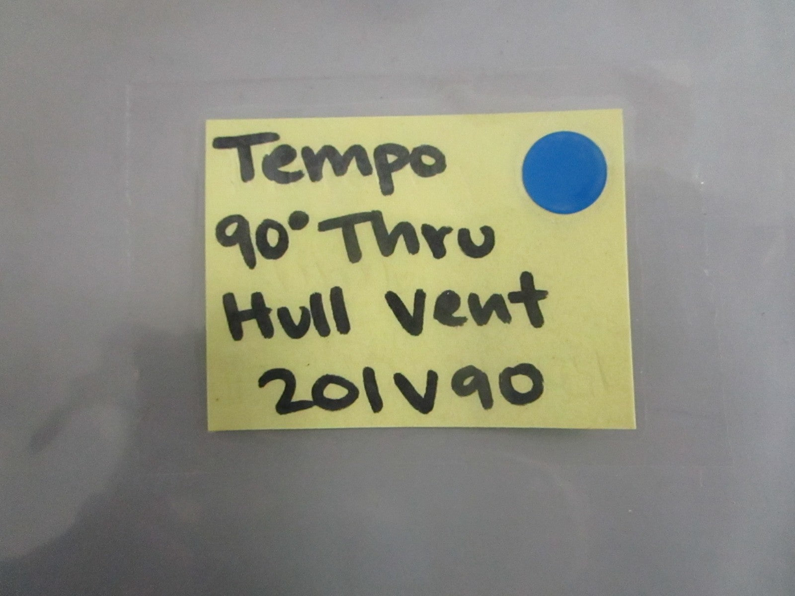NEW OEM 201V90 Tempo 90° Thru Hull Vent 0820
