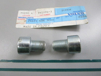 NEW OEM (LOT OF 2) 941896 Volvo Penta Hex Socket Screw 0810