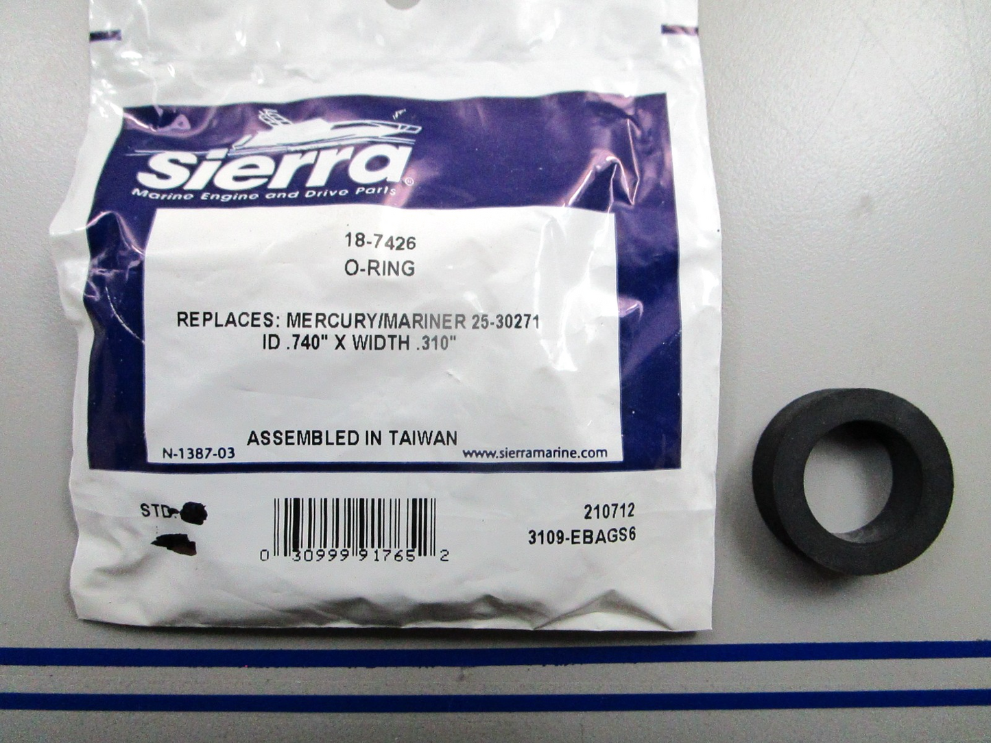 *NEW* 0810 Sierra O-Ring 18-7426 Replaces: Mercury 25-30271