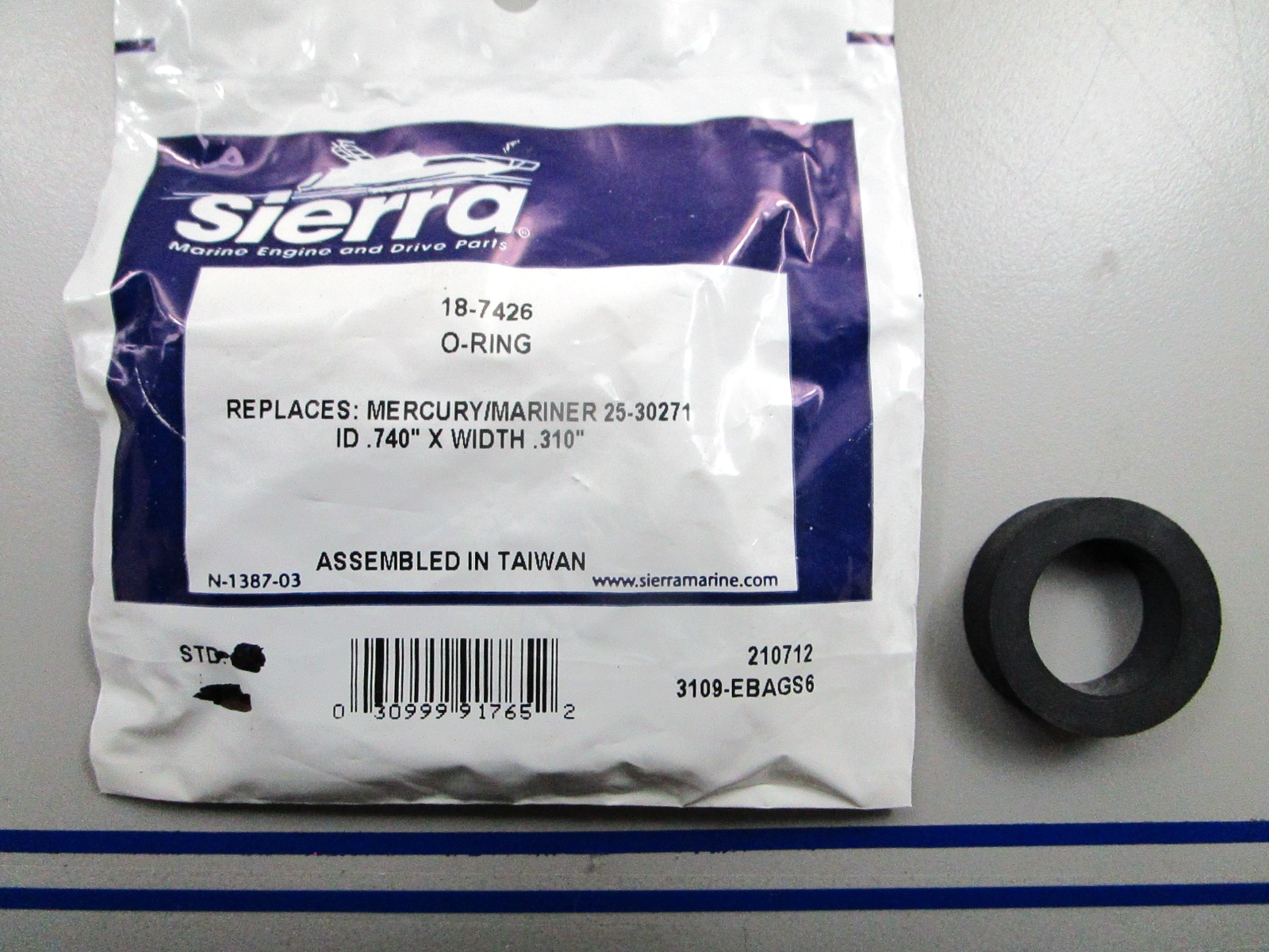 *NEW* 0810 Sierra O-Ring 18-7426 Replaces: Mercury 25-30271