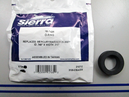 *NEW* 0810 Sierra O-Ring 18-7426 Replaces: Mercury 25-30271