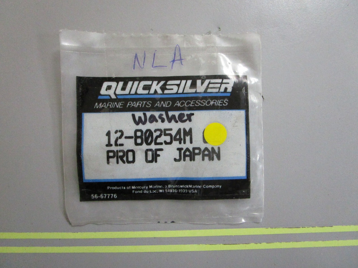 *NEW OEM* (LOT OF 2) 0810 Mercury Quicksilver Washer 12-80254M