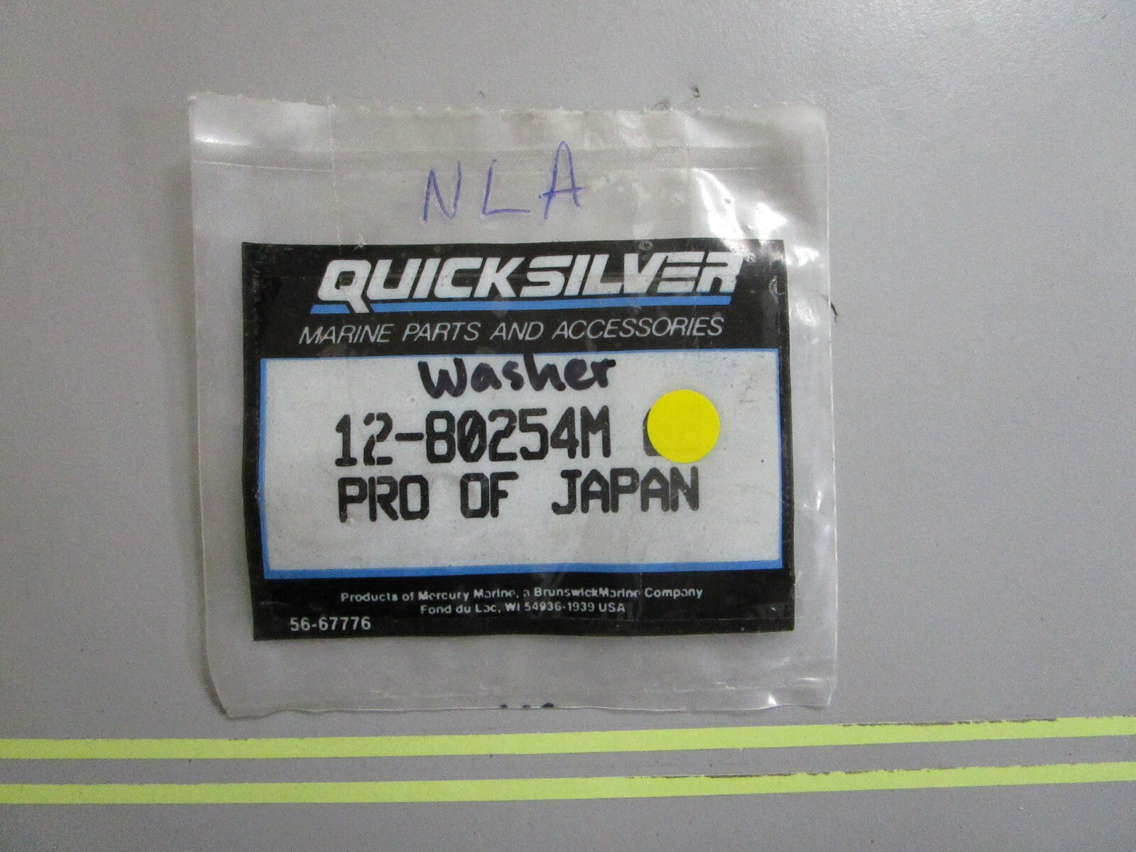 *NEW OEM* (LOT OF 2) 0810 Mercury Quicksilver Washer 12-80254M