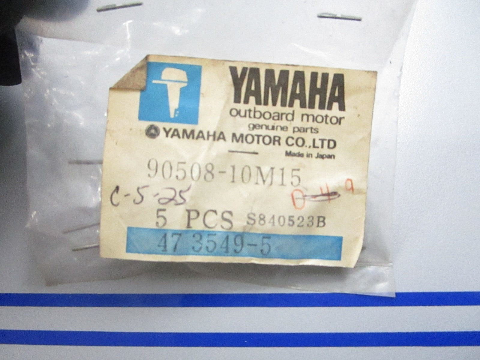 *NEW OEM* (LOT OF 5) 0810 Yamaha Torsion Spring 90508-10M15-00